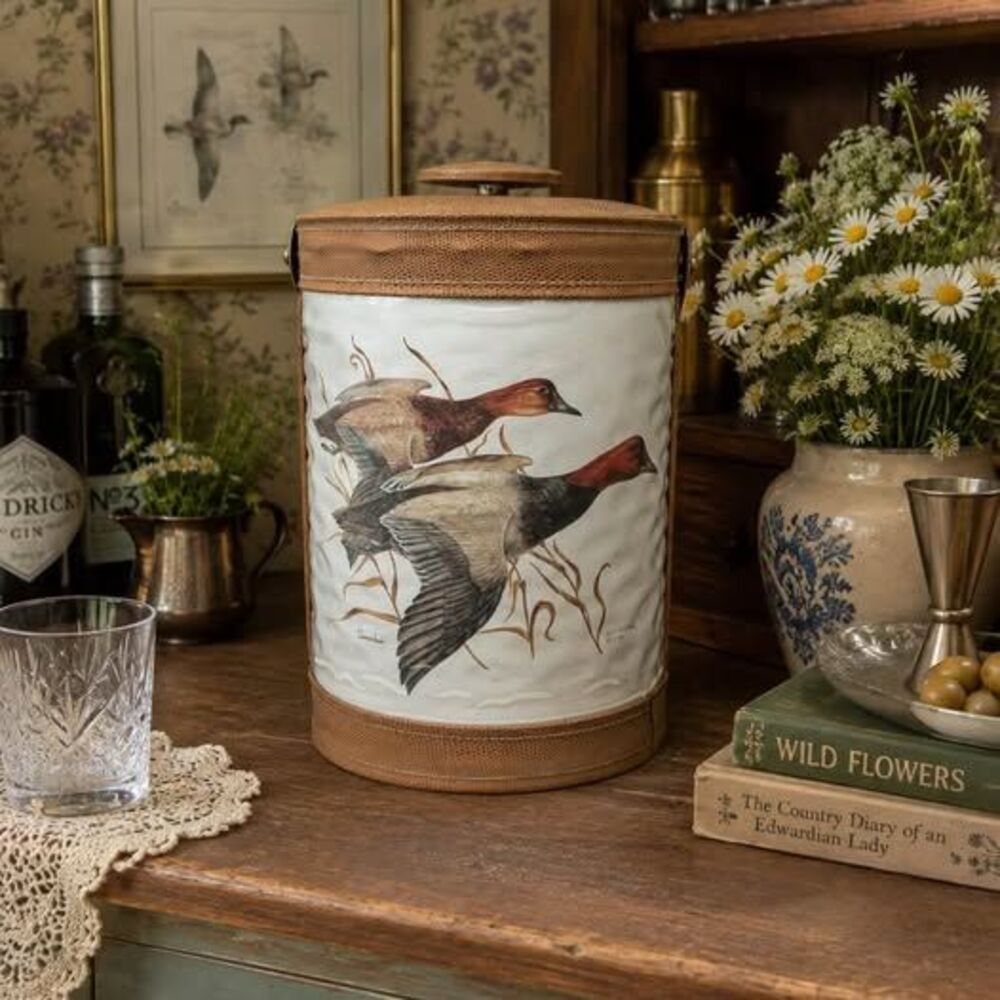 Vintage 1983 W.D. Gaither Canvasback Duck Ice Bucket